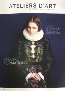 Article dans Atelier d'art de France Fevrier 2025
